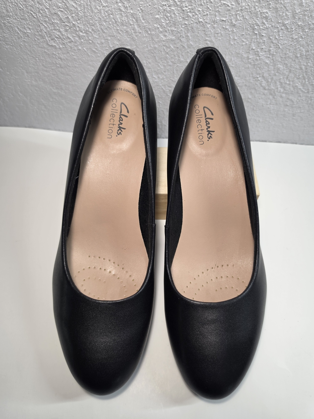 Clarks Collection Black Classic Pumps Heels Size 11